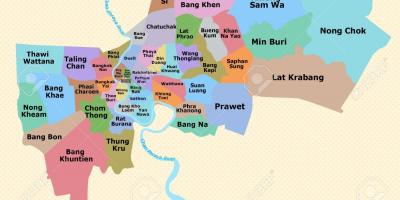 Térkép bangkok kerület