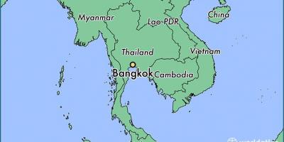 Térkép bangkok ország