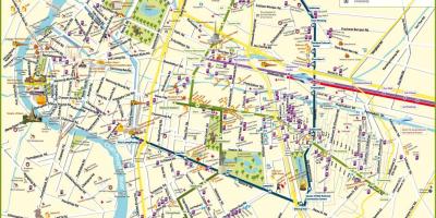 Térkép bangkok utca