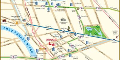 Térkép river city-bangkok